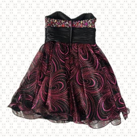 Multi-Color Short Dress - Picture 2 of 2